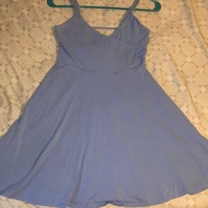 Forever 21 Blue Criss-Cross Dress